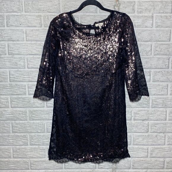MSRP $298 Joie Sequin Cocktail Dress Women's Size Small - Picture 2 of 10